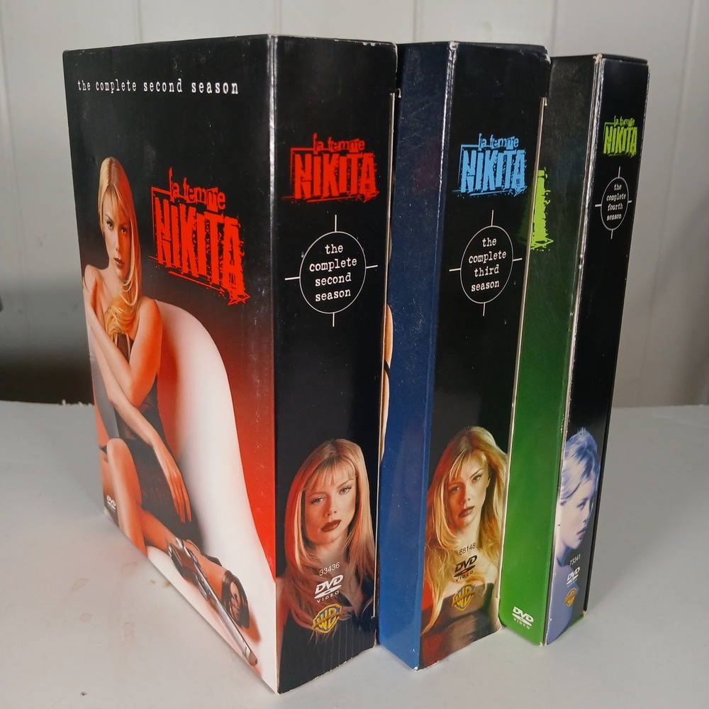 La Femme Nikita DVD Set Seasons 2 3 4 Peta Wilson Warner Bros Spy Action Drama